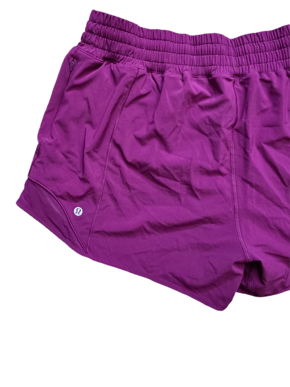 Lululemon Hotty Hot High-Rise Lined Short 4" in Chilled Grape Size 12 - Picture 11 of 14